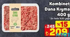 KOMBİNET DANA KIYMA 400 G KOMBİNET DANA KIYMA 400 G